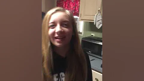 Friend gives herself a haircut