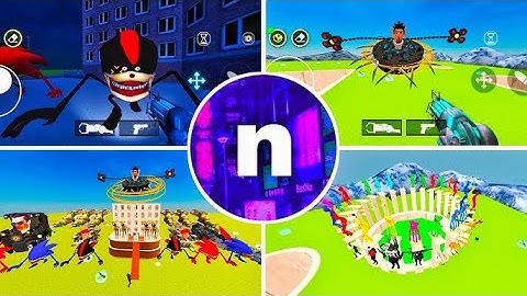 Sandbox In Space ZooChosis VS Sonic Nextbots In Playground mod, Sandbox In Space Mod,..