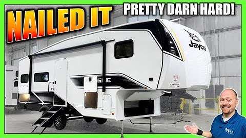 UNDER 30ft New more AFFORDABLE Jayco Fifth Wheel! 2025 Eagle SLE 24MLE for Couple