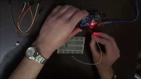 arduino S4a buton ile led yakma uygulaması
