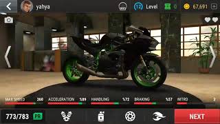 Racing Fever : Moto by Gameguru Gameplay Kawasaki Ninja H2 screenshot 5