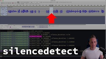 Find Silent Periods in Videos with ffmpeg