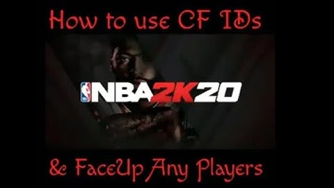 #Tutorials "NBA2K20 How to use CF ID
