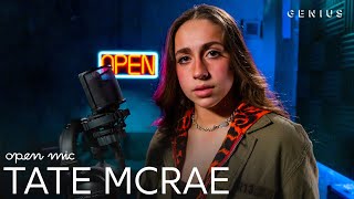 Tate McRae 'stupid' (Live Performance) | Open Mic