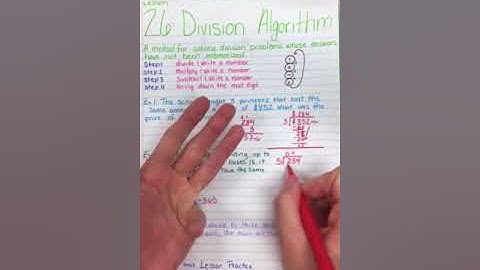 Saxon math lesson 26