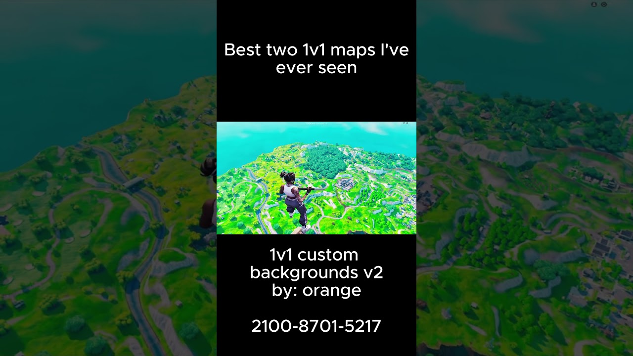 Amazing Fortnite 1v1 maps
