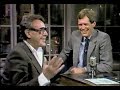 Milos Forman on Letterman, 1985, 1986