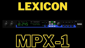 Lexicon MPX-1 - Top of It