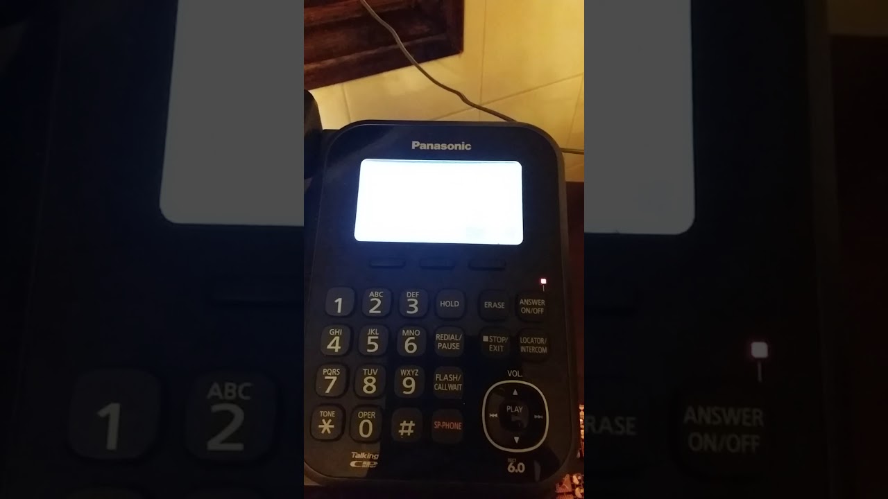 Panasonic Ringing Panasonic KX-TG4771C ringing - YouTube