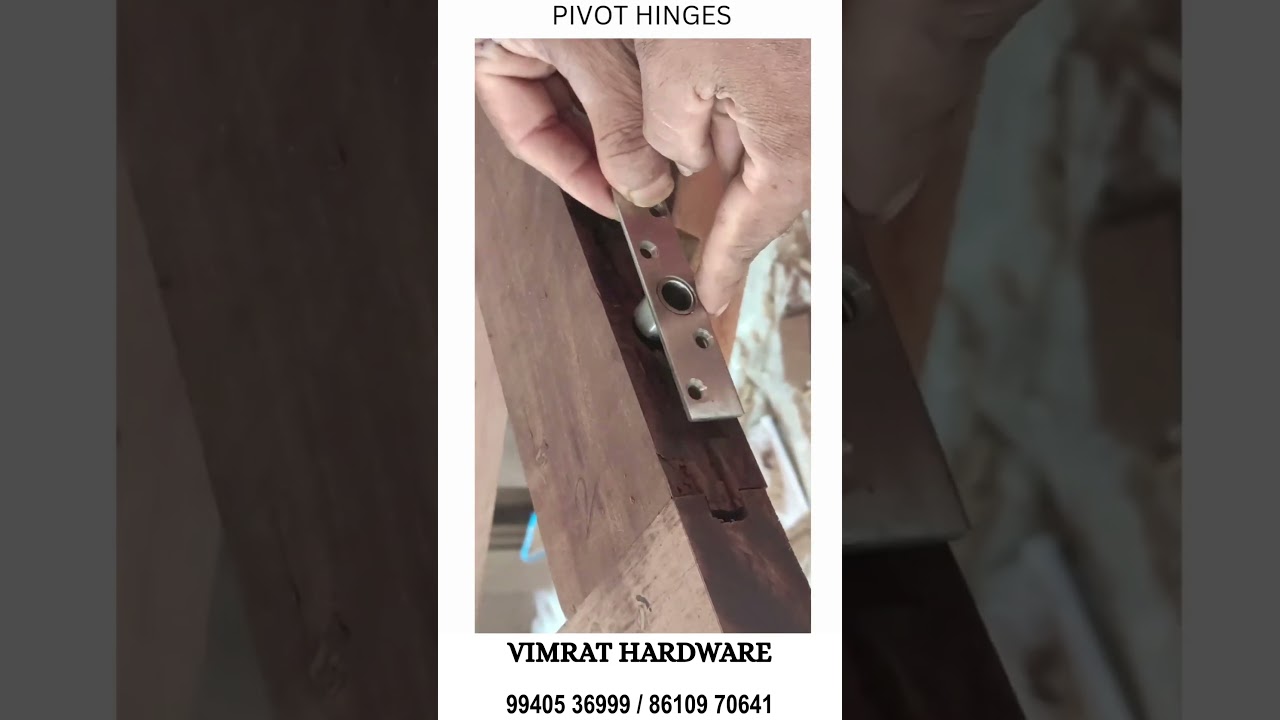 Pivot Hinges – The Hidden Hero Behind Sleek Doors! 🔩✨