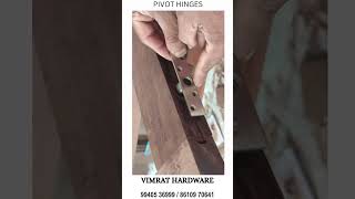 Pivot Hinges – The Hidden Hero Behind Sleek Doors! 🔩✨