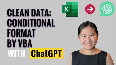 Clean Data with ChatGPT:  Conditional Format Cells by Criteria