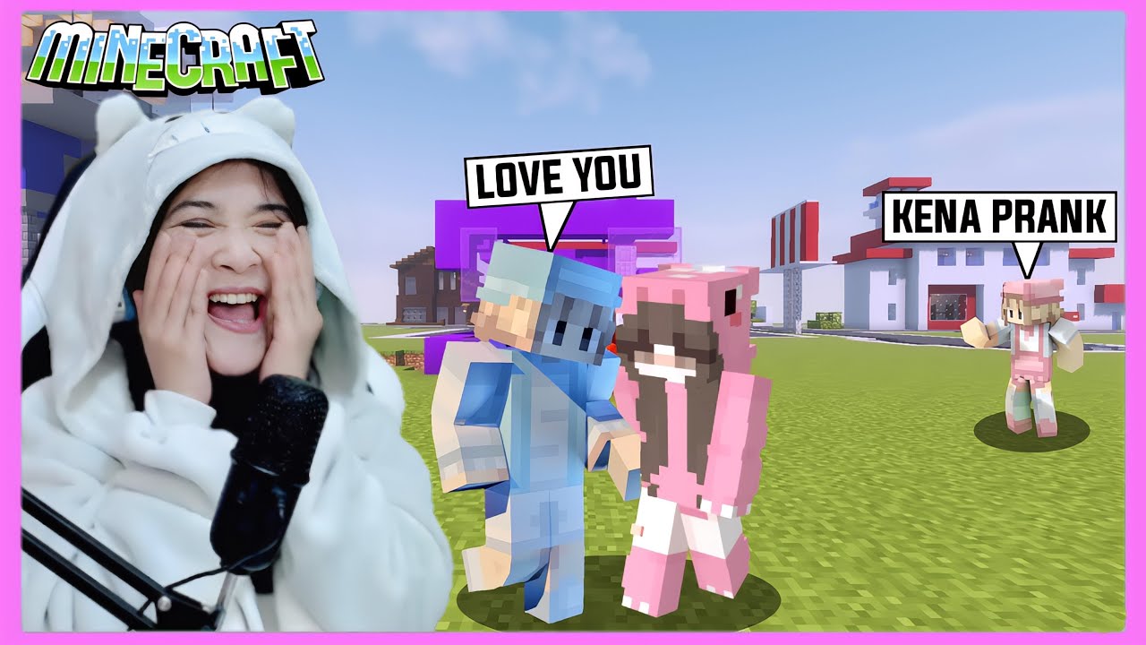 Aku Nyamar Jadi Cewek Cantik Di Minecraft Demi PRANK Abang ku ! @bangboygamingYT