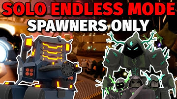 How Far Can Only Spawners Get In Endless Mode? | Tower Defense X