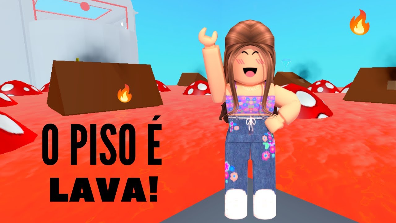 jogo do roblox parkour chão e lava｜Pesquisa do TikTok