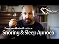Five exercises for snoring and sleep apnoea updated