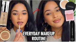 MY EVERYDAY MAKEUP ROUTINE | 15 Minute Makeup \/ NO false lashes ! |VLOG