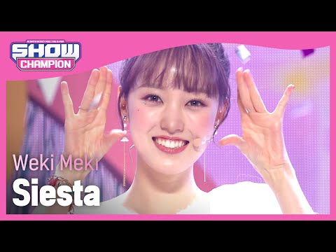 [COMEBACK] Weki Meki - Siesta (위키미키 - 시에스타) | Show Champion | EP.417