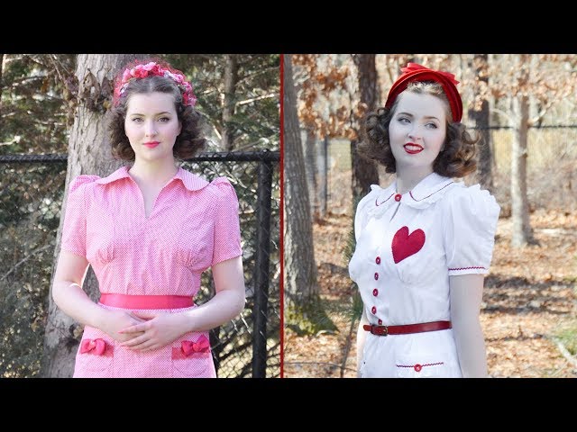 Valentines Day Dresses! 1930s Style : Chatty Sewing Vlog