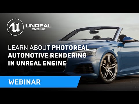 UnrealEngineでのPhotorealAutomotiveRenderingについて学ぶ|ウェブセミナー