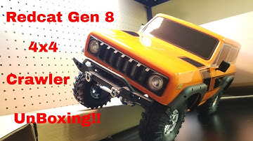 Redcat Racing Gen 8 Scout II 1/10 Scale 4x4 Crawler UnBoxing