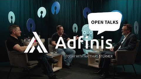 Adfinis Open Talks | with Matthias Stürmer | Open Source | Digital Sovereignty | EMBAG