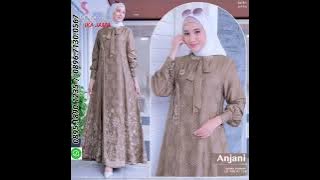 6 Mewah Harga Murah, Model Baju Gamis Terbaru 2025, Pengajian, Kondangan, Idul Fitri