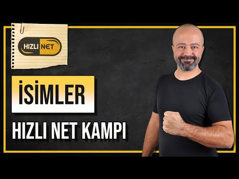 İSİM (AD) TÜRLERİ 🚀 DİL BİLGİSİ TEKRAR KAMPI 🚀 Önder Hoca