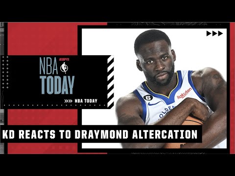 Kevin Durant REACTS to Draymond Green-Jordan Poole altercation 🍿 | NBA Today