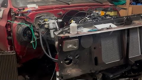 Squarebody LS SWAP Ac and Radiator Info