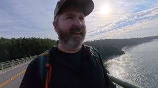 Deception Pass, Washington State Park; Orcas Island, Whale watching