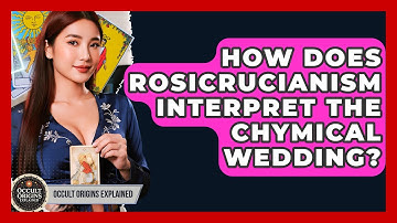 How Does Rosicrucianism Interpret The Chymical Wedding? - Occult Origins Explained