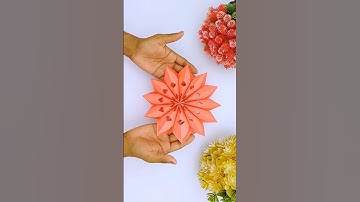 Paper Cutting 3D Snowflake ❄️ Easy Christmas Craft 2025