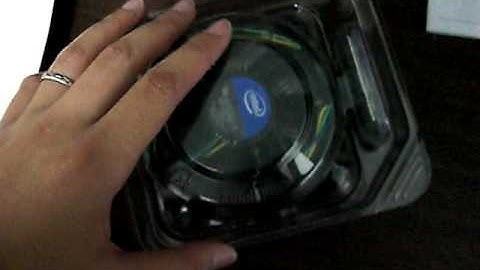 Intel core i5 - 750 Cpu Unboxing