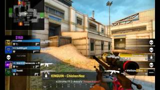 1v4 AWP 1 Second last kill on Cache: Counter-Strike Global Offensive