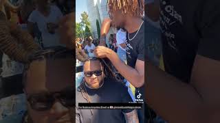 How To do A Barrel Twist with Dreads 🔥 #locs_18 #dreadlocks