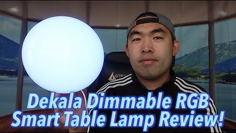 Dekala Smart Table Lamp Review!