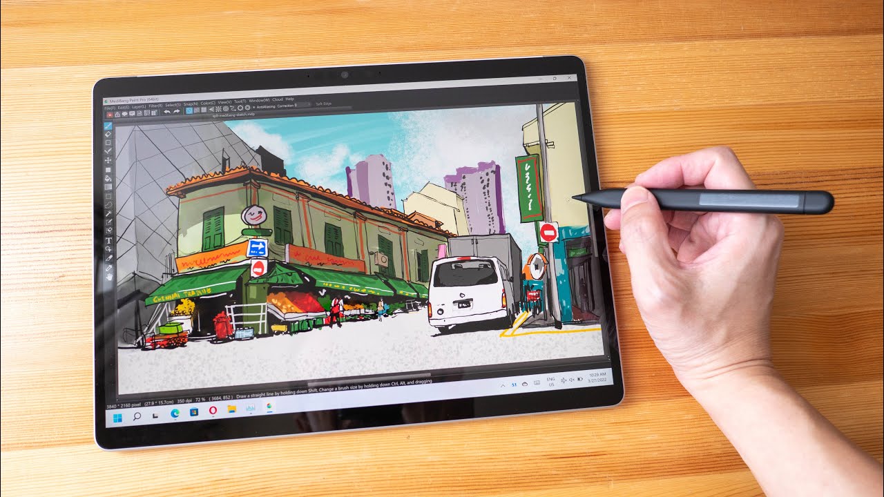 Artist Review: Microsoft Surface Pro 8 & Slim Pen 2 