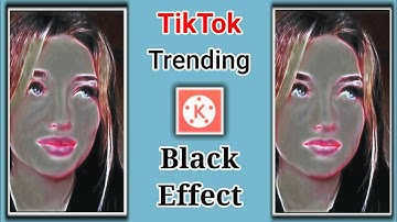 Tiktok New Trending Black Effect Video Editing In Kinemaster | Black Effect + HDR Editing Kinemaster