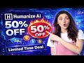 Humanize AI Promo Code – Save 50% Exclusive Discount On All Prem Plans(Grab 50% OFF Now Before Gone)