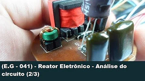 Como funciona o reator da lâmpada fluorescente?
