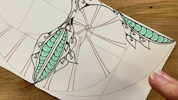 Zentangle Project Pack No. 22 - Day 10, Part 2 (The 12 Days of Zentangle 2023)