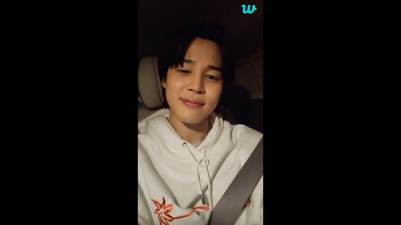 BTS WEVERSE LIVE Park Jimin With Armys 💜🥰❤️Today's recording