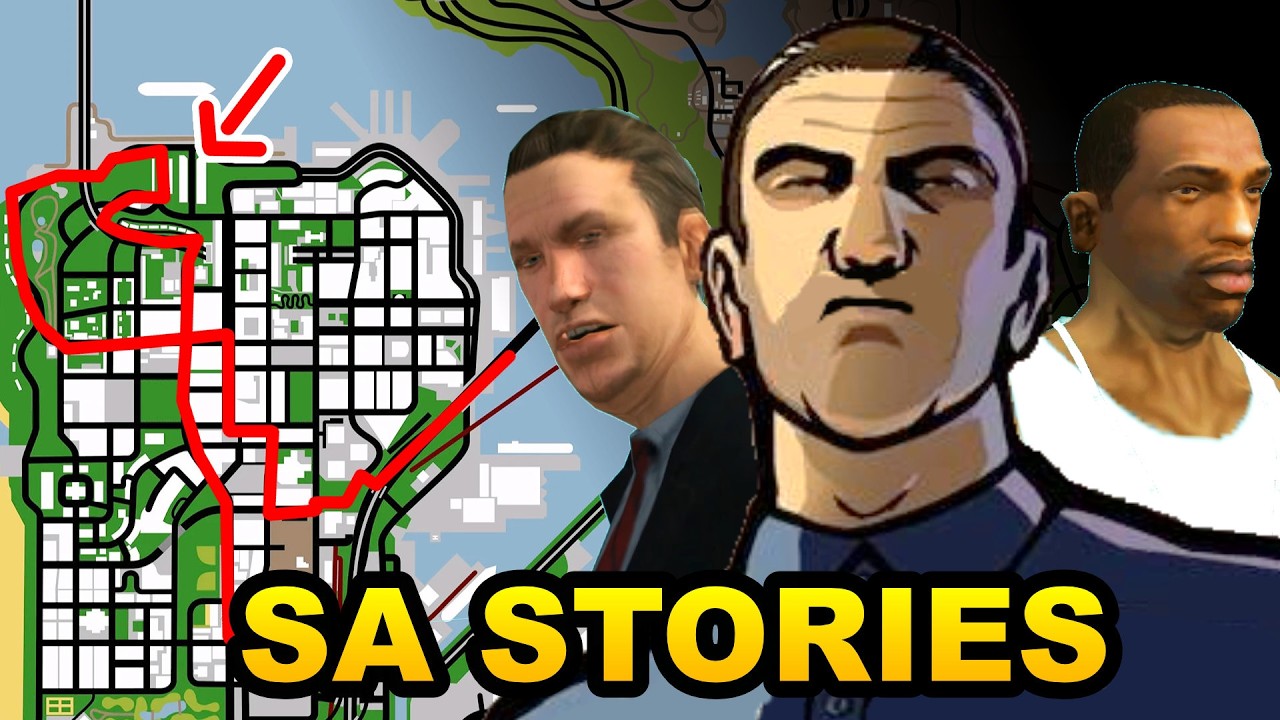 COMO SERIA O GTA SAN ANDREAS STORIES?
