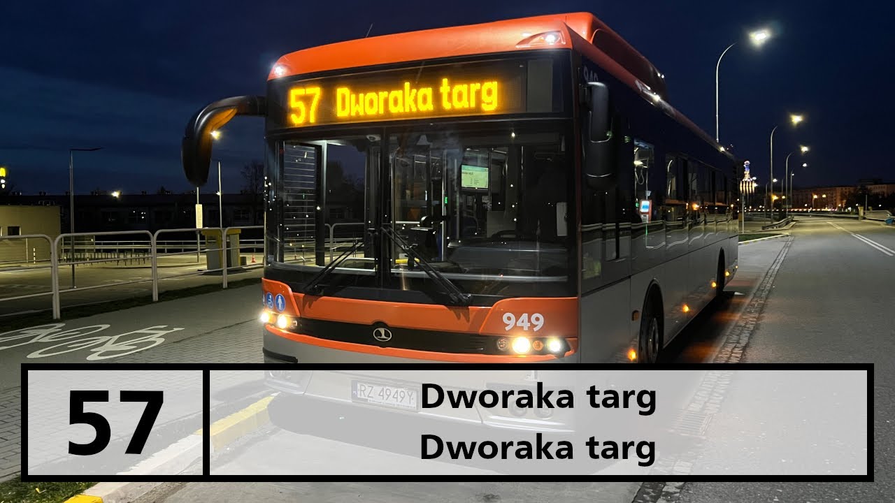MPK Rzeszów okrężna linia 57 Dworaka