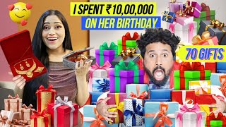 I Spent ₹10,00,000 & Gave 70 Gifts on Her Birthday 🥹 2nd Pregnancy and Grand Birthday Celebration 🤰😇