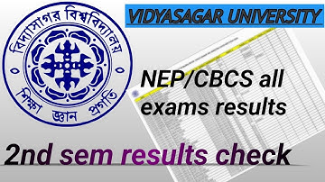 Vidyasagar University Result Check 2025 | বিদ্যাসাগর ইউনিভার্সিটির রেজাল্ট দেখার সহজ উপায়।