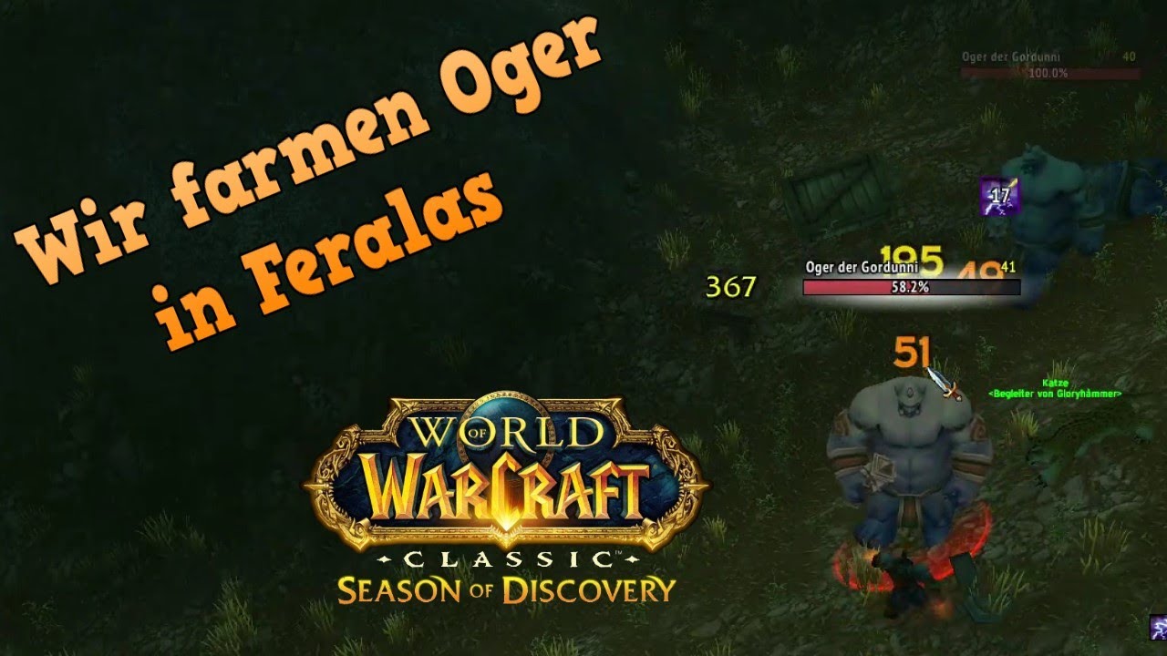 Guide | WoW Classic | SOD: Wir farmen Oger in Feralas, Magiestoff farm ...