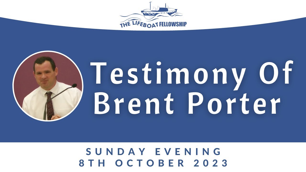 Testimony Of Brent Porter