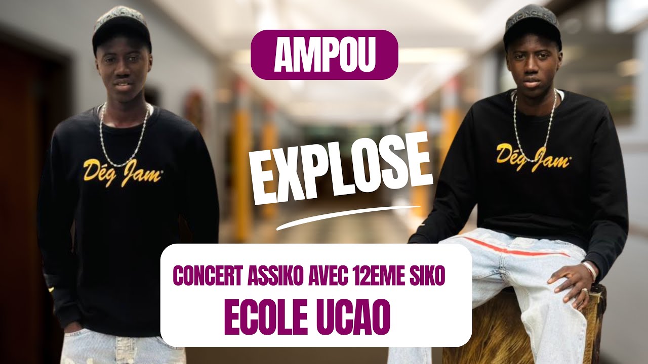 Revivez l’ambiance incroyable du concert Assiko avec AMPOU à UCAO ! pleine d’énergie, Sico Sénégal 